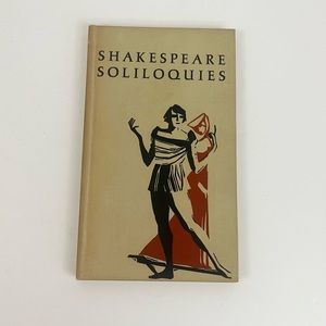 Vintage 1960’s Shakespeare Soliloquies The Peter Pauper Press Jeff Hill Book